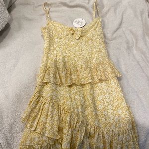 Yellow sun dress by “Wear all pretty girls”